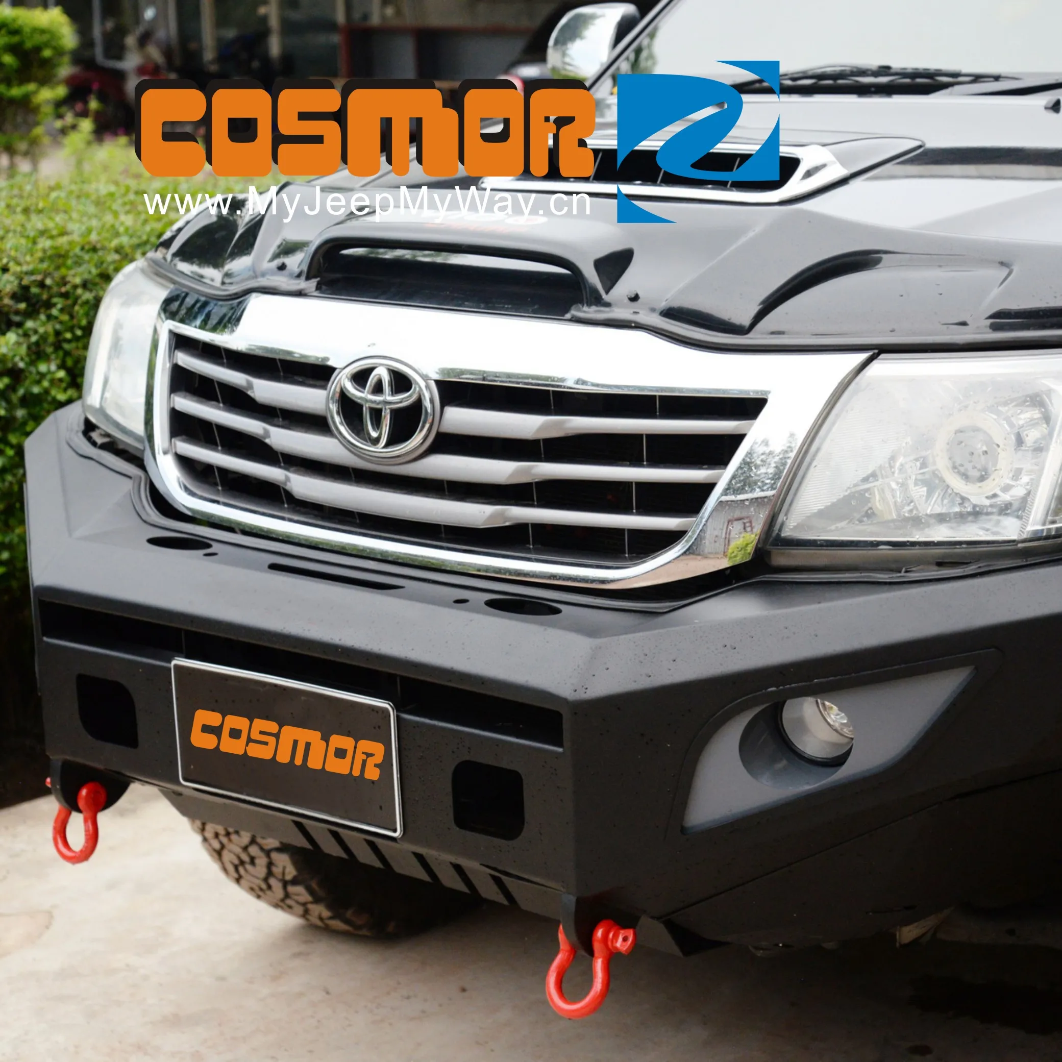 Стальной передний бампер для Toyota Hilux