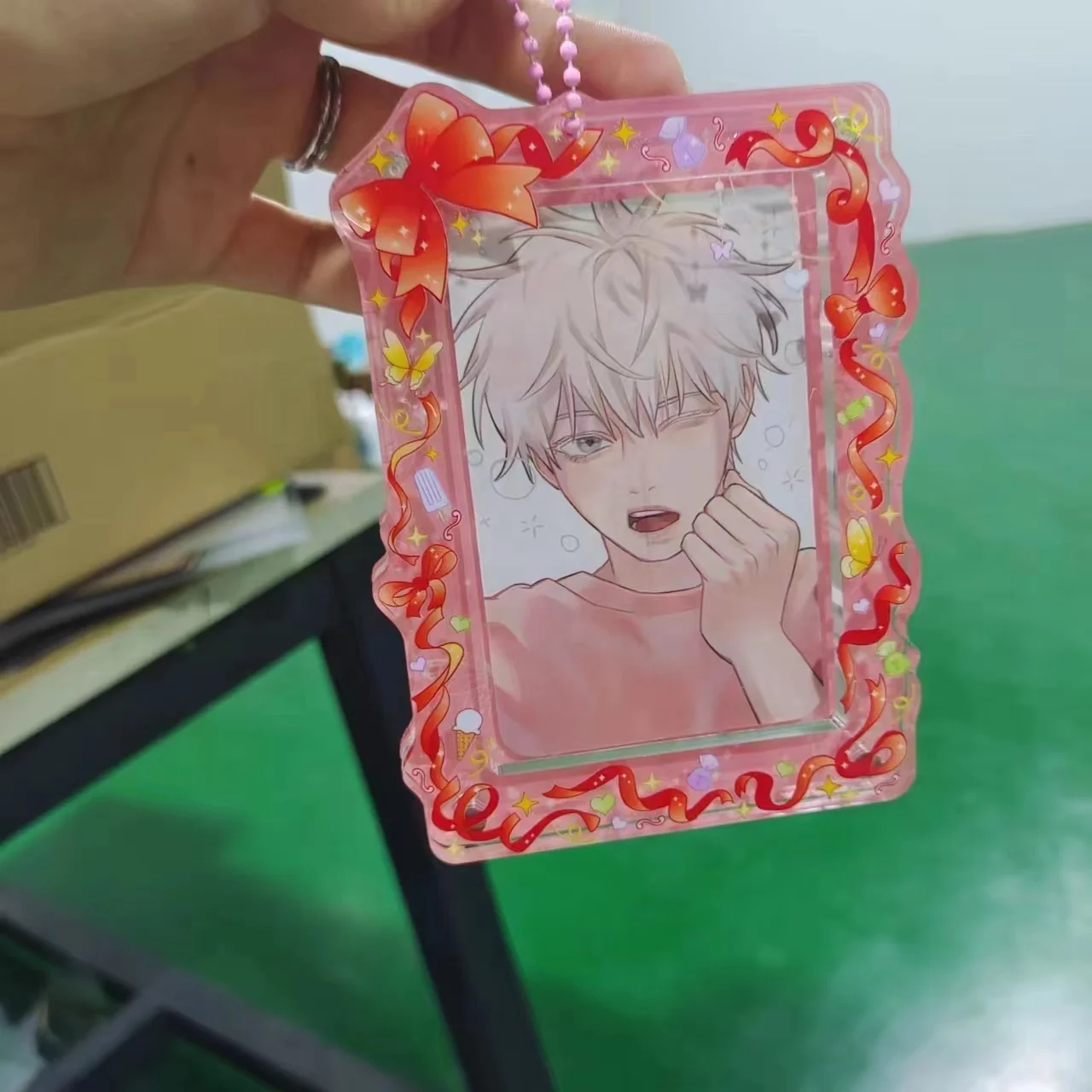 Custom Popular Diy Photo Card Frame Holders Standee Acrylic Blank Photo Card Stand