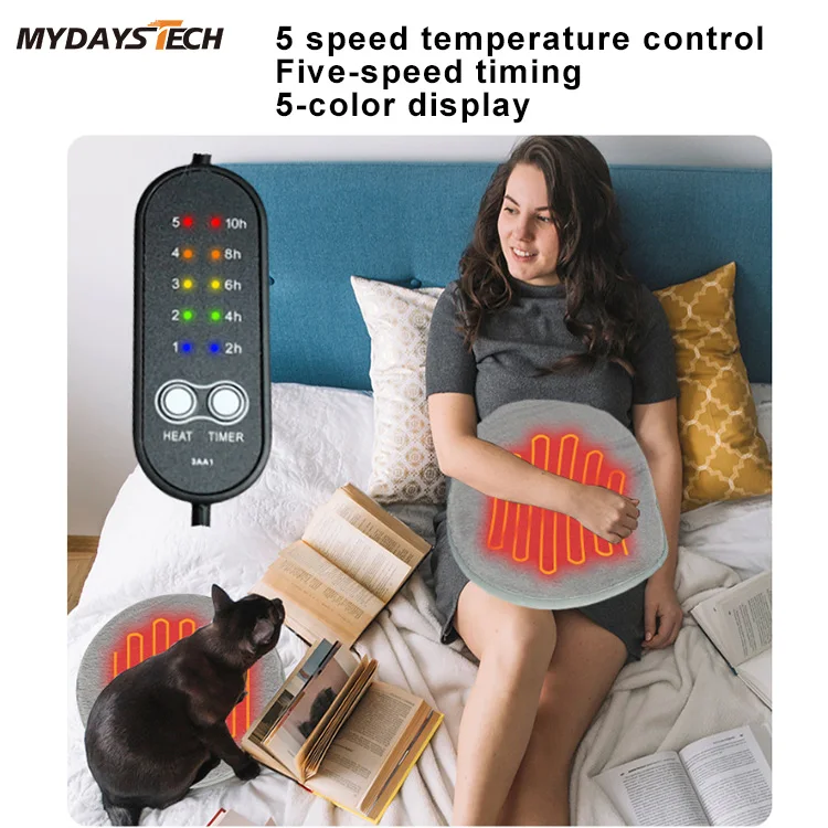 Мягкая плюшевая подушка на сиденье Mydays Tech для автомобиля офисного дивана