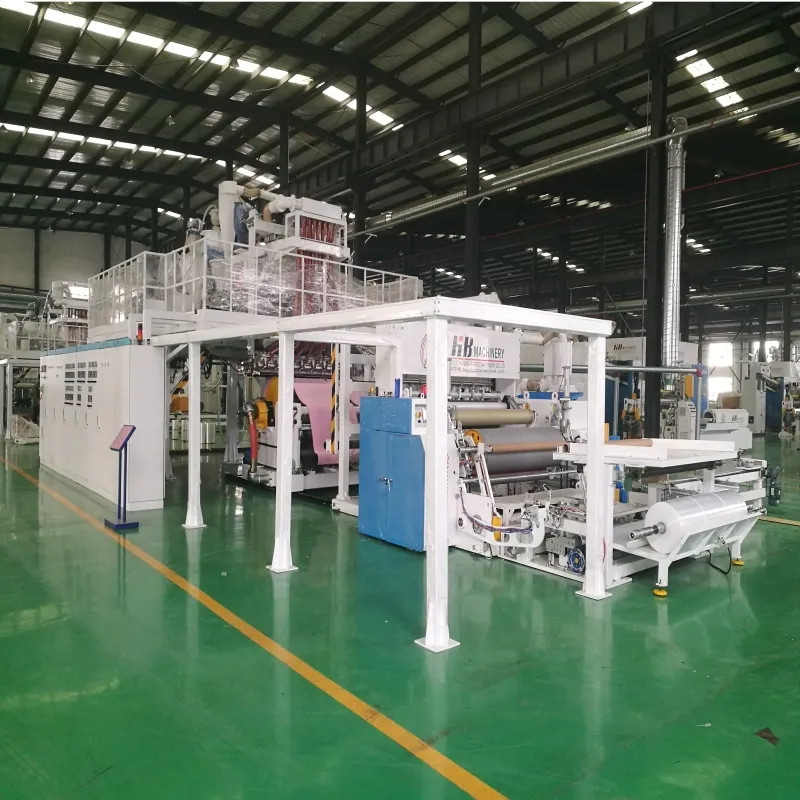 Seven Layers Coextrusion PE Stretch Film Machine PE Stretch Film Extrusion Line PE Stretch Film Extruder