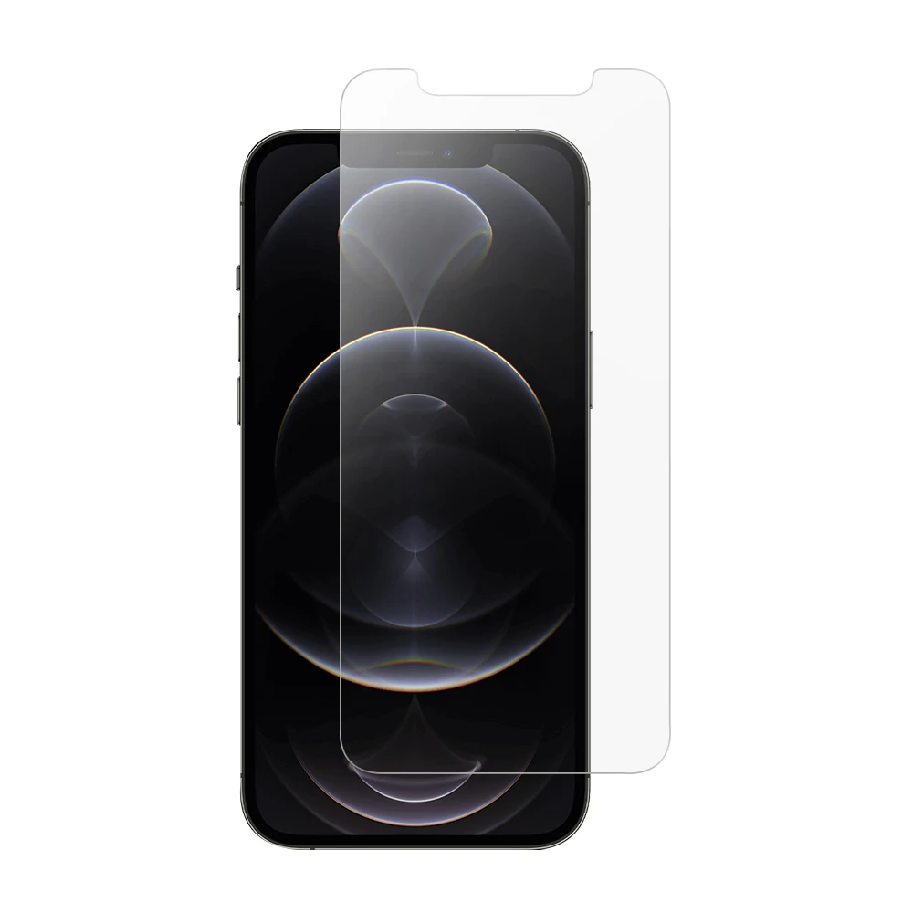 
Anti fingerprint tempered glass anti radiation glasses frame glasses Mobile Accessories Clear Screen Protector for iPhone 12 