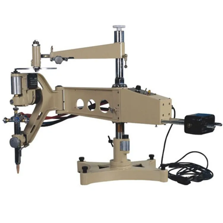 Small Round Steel Sheet Metal Profiling Gas Cutter Metal Sheet Cutting Machine