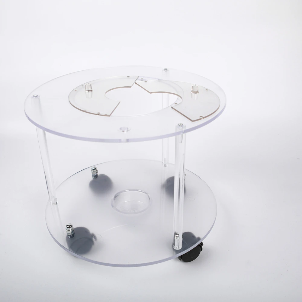 New Design Acrylic Hookah Table Portable Stands Shisha Tisch Shisha Table OEM/ODM High Quality Acrylic Hookah Led Table Hookah