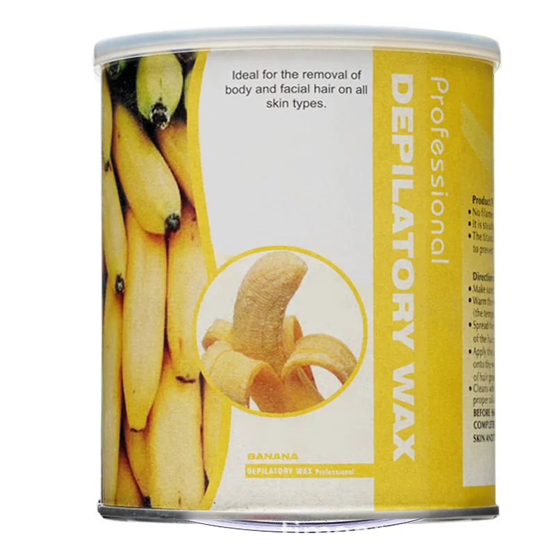 Professional Spa Beauty Natural Organic Depilatory Coconut 800 G Soft Wax Hair Removal Bikini Wax for Sensitive Skin