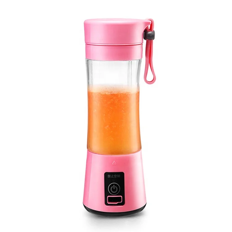 Personal Plastic Fruit Blender Shaker Mini Travel Water Bottles Blender Juicer