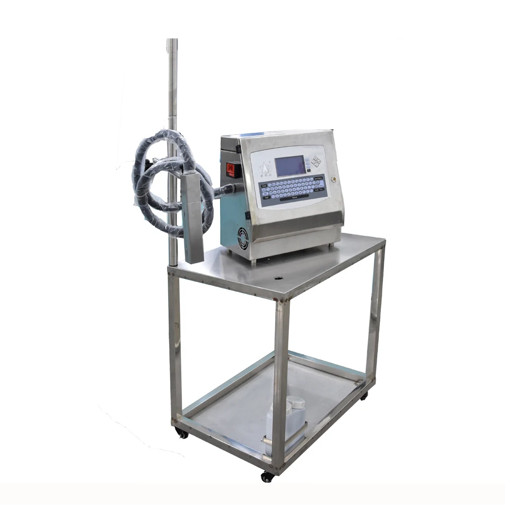 Series Number Printing Machine For Glass Plastic Bottles Time Date Number Cij Inkjet For Bottles Printer