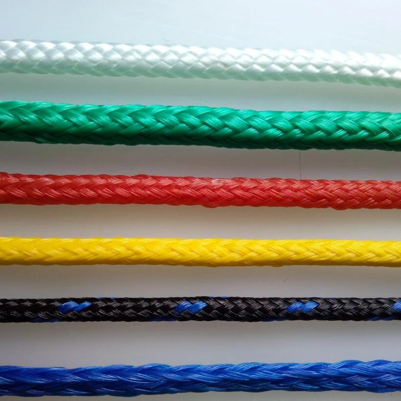 Mooring rope for offshore stationkeeping HMPE