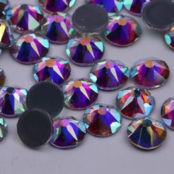 XULIN Supply Excellent 16 Cut Facets Hotfix cristal Stones Iron On sparkles Rhinestones Quality Crystal Hot Fix Rhinestones