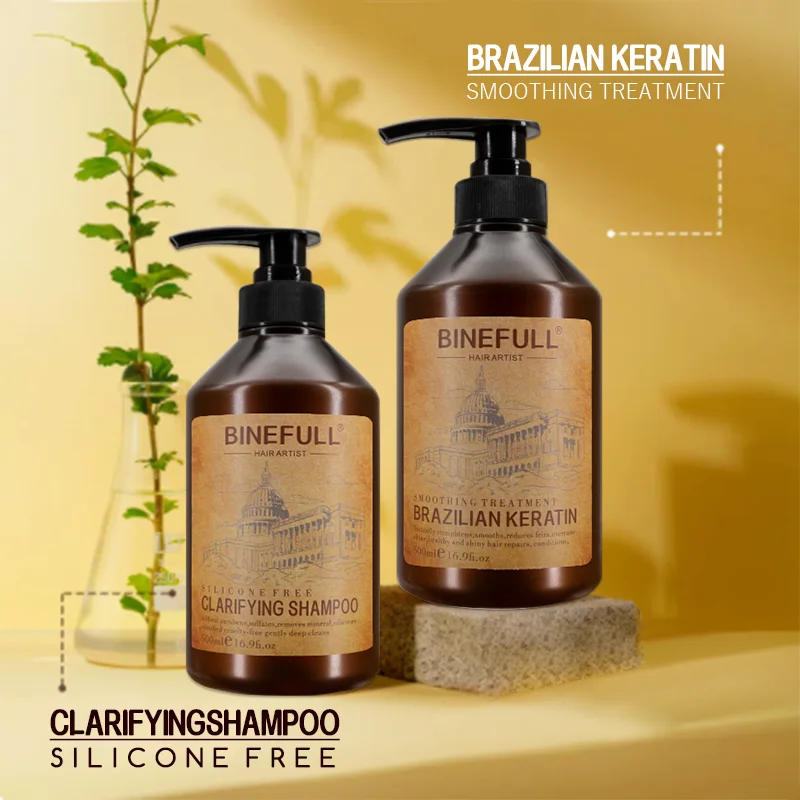 1000ml Volume Hair Treatment Keratin Brazilian Treatment