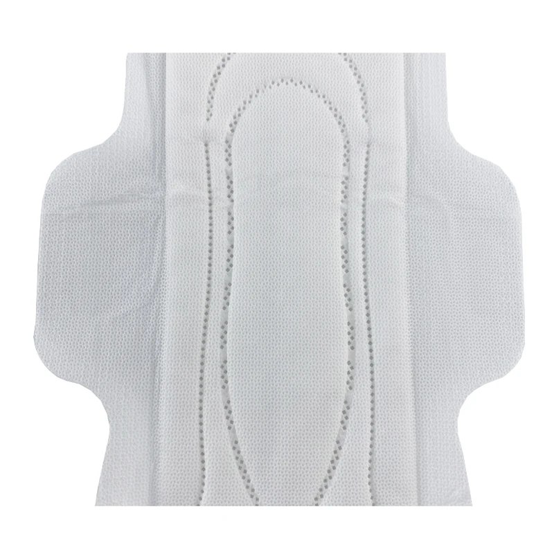 
In stock super thin breathable women maternity pad wholesale soft cotton disposable sanitary napkin 
