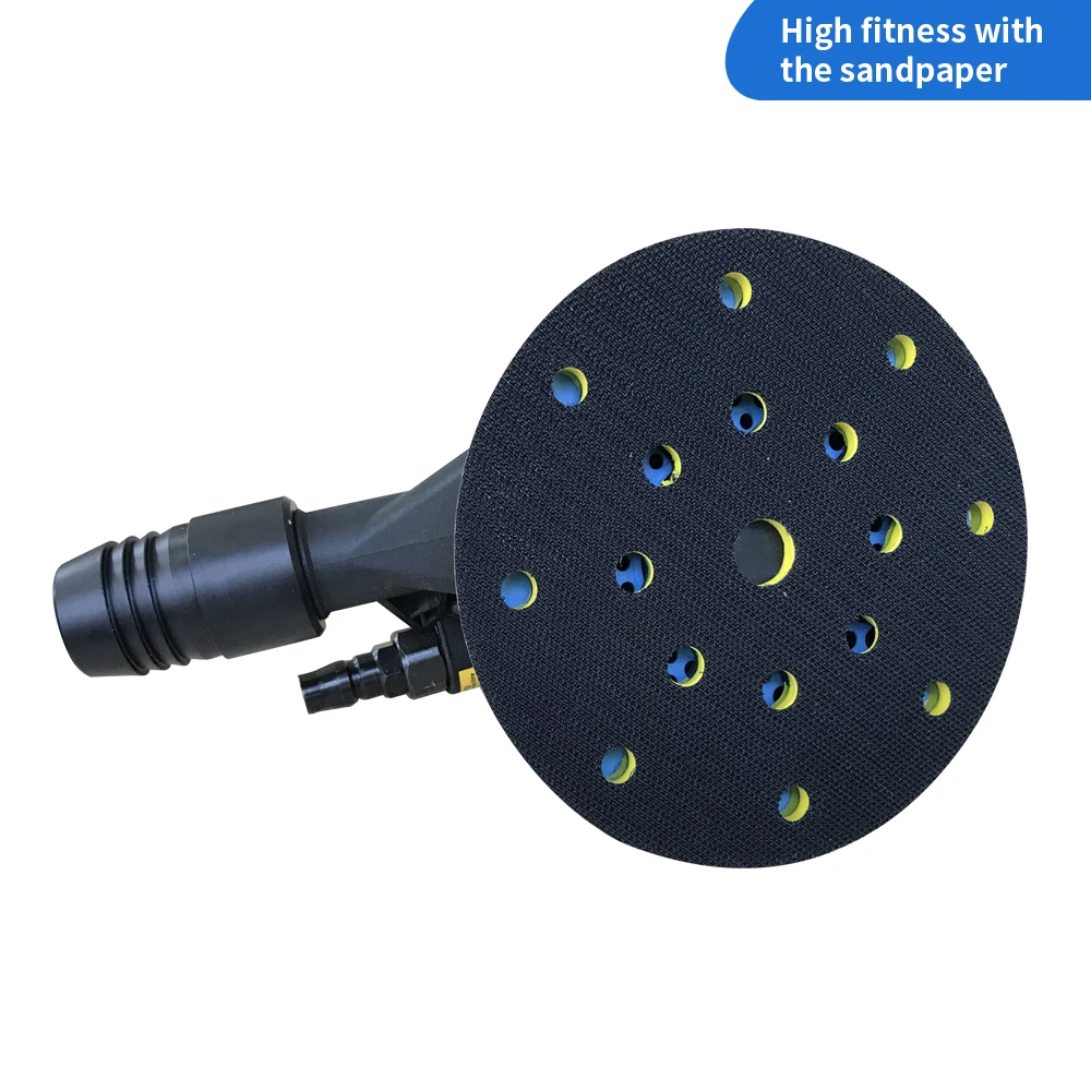 OLYM Factory OEM 6 inch 150mm vibrating dustless random orbital sander sanding machine polisher air pneumatic sanders