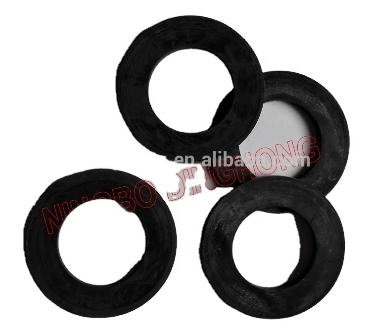 Black rubber washer
