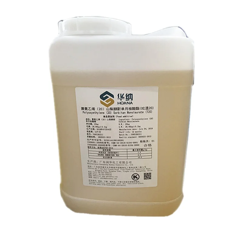 Tween 20 polyoxyethylene(20) sorbitan monolaurate TW20