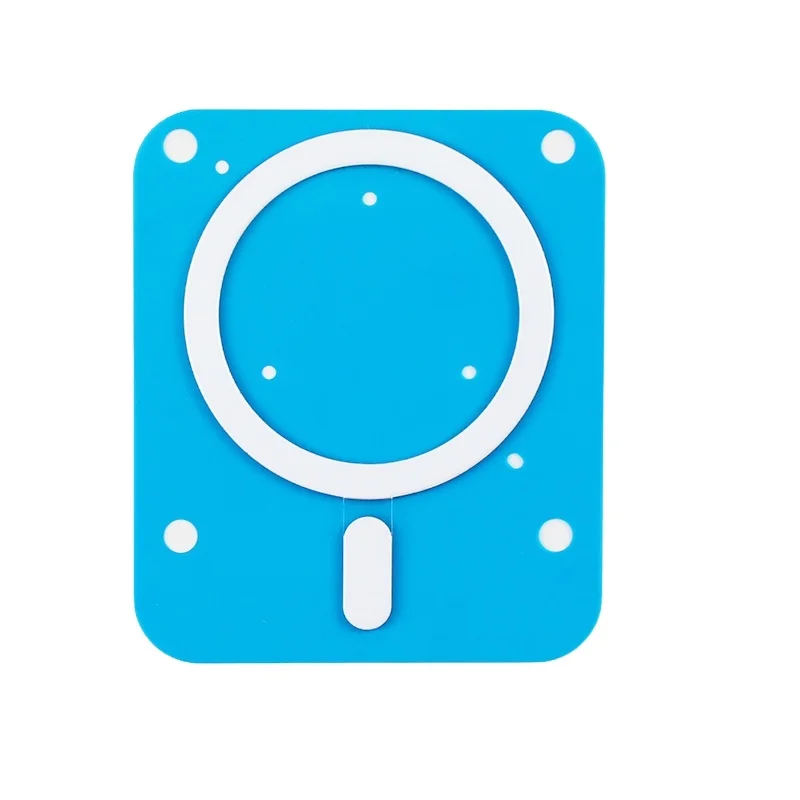 Высокое качество ТПУ чехол для телефона сильный всасывающий беспроводной Намагничивание наклейки магнитное кольцо замена металла