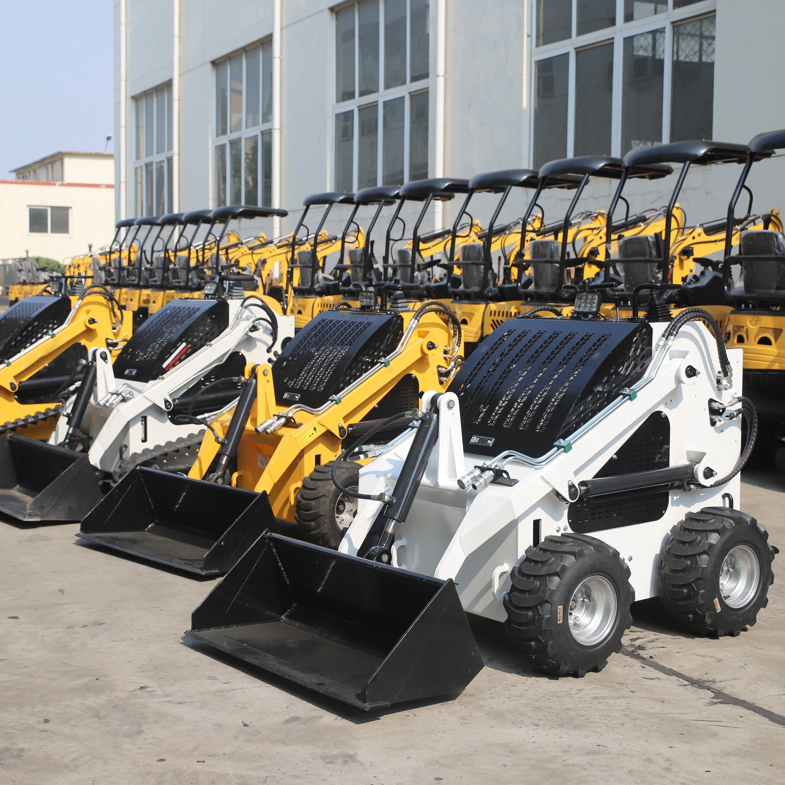 EPA engine mini small skid steer Loader manufacturers chinese tracked mini skid steer loader for Sale
