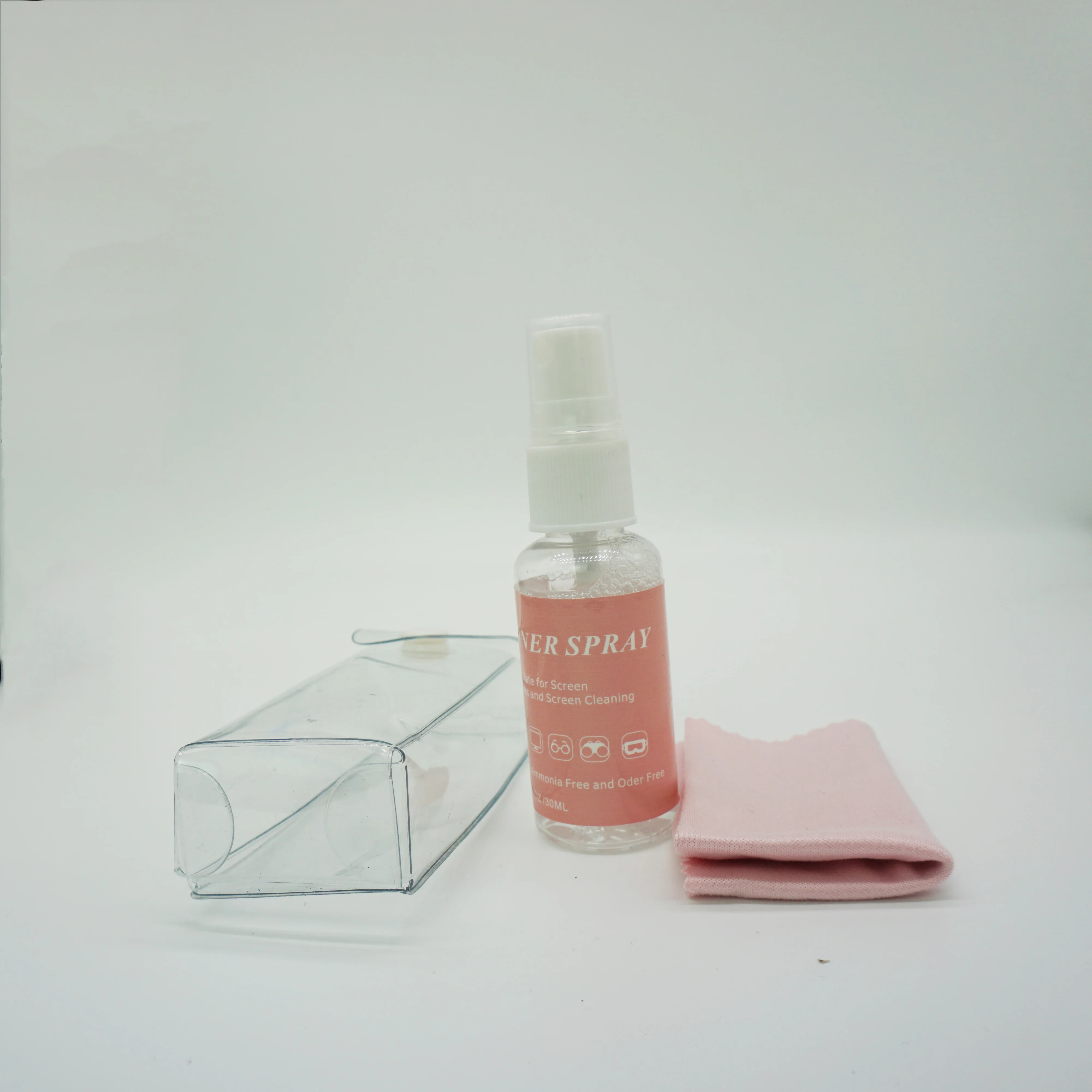 OEM Alcohol, Ammonia Odor Free Solution 60ml laptop clean LCD Phone tablet screen cleaner Computer Cleaning kit