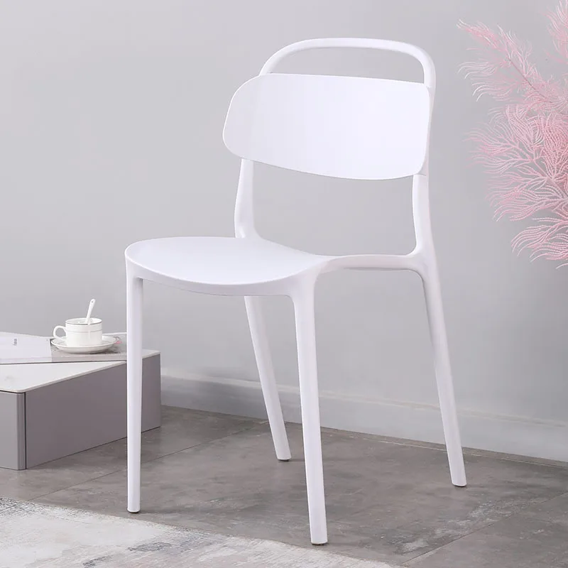 Modern Dinning Room Furniture Plastic Chair Cheap Restaurant Leisure Cafe Stackable Dining Plastic Chair