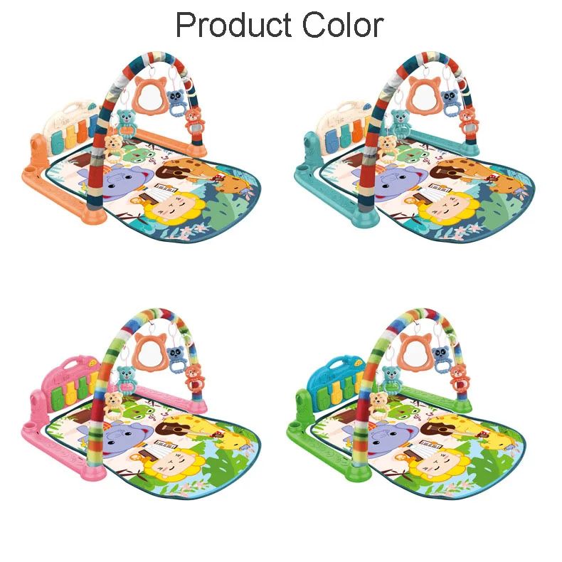 High Grade Multi Themed Variety Piano Surface Baby Carpet Baby Sleeping Play Gym Mat with Piano