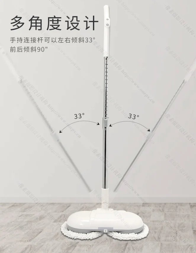 2 in 1 Handheld Cordless stick electric Dry wet mops spin Floor Sweeper on Home appliance