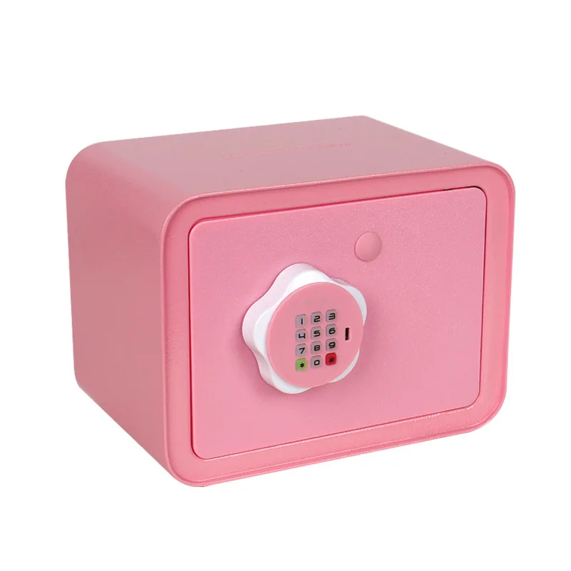 Security Keypad Mini Small Digital Money Saving Safe Storage Box