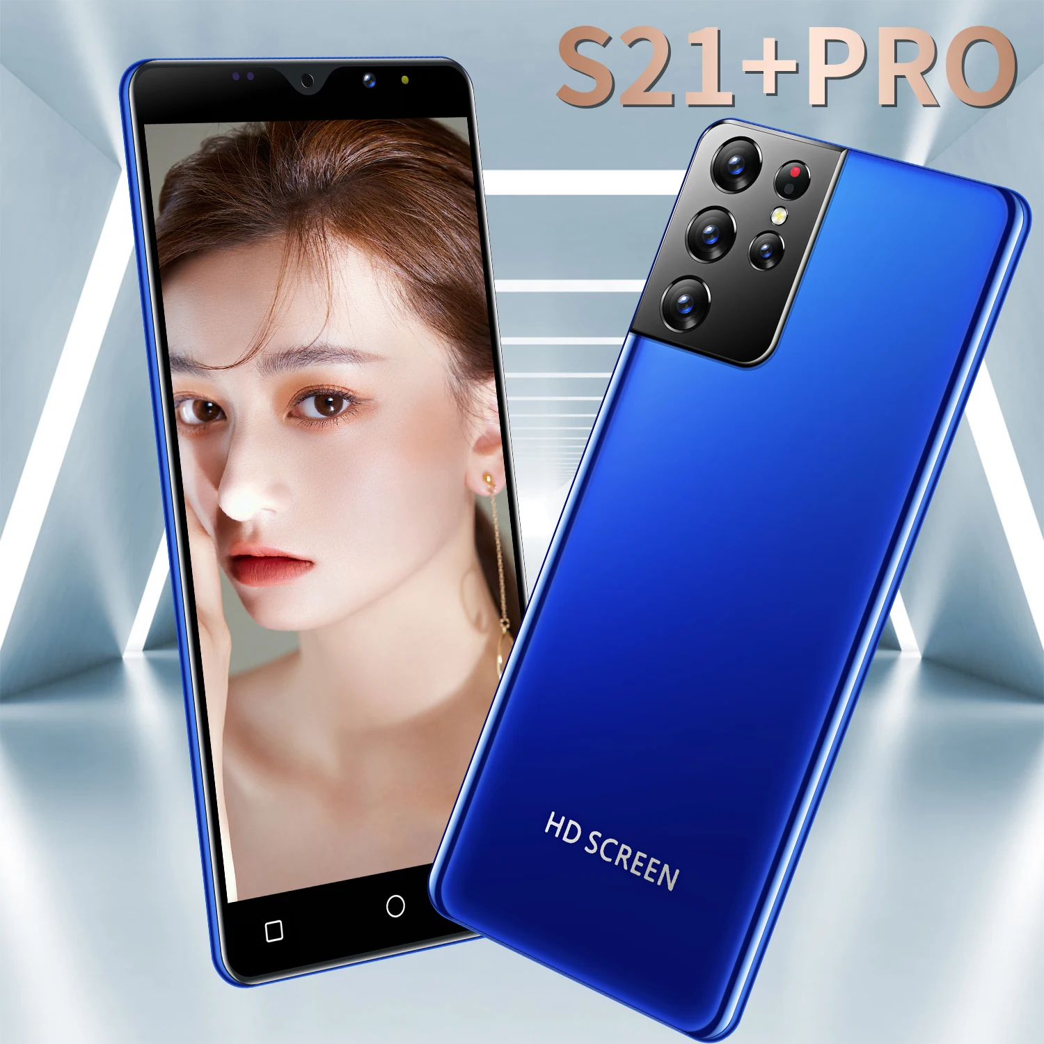 New S21UItra 8GB+256GB Phone Global Version Smartphone Android Cellphones Original with dual sim card