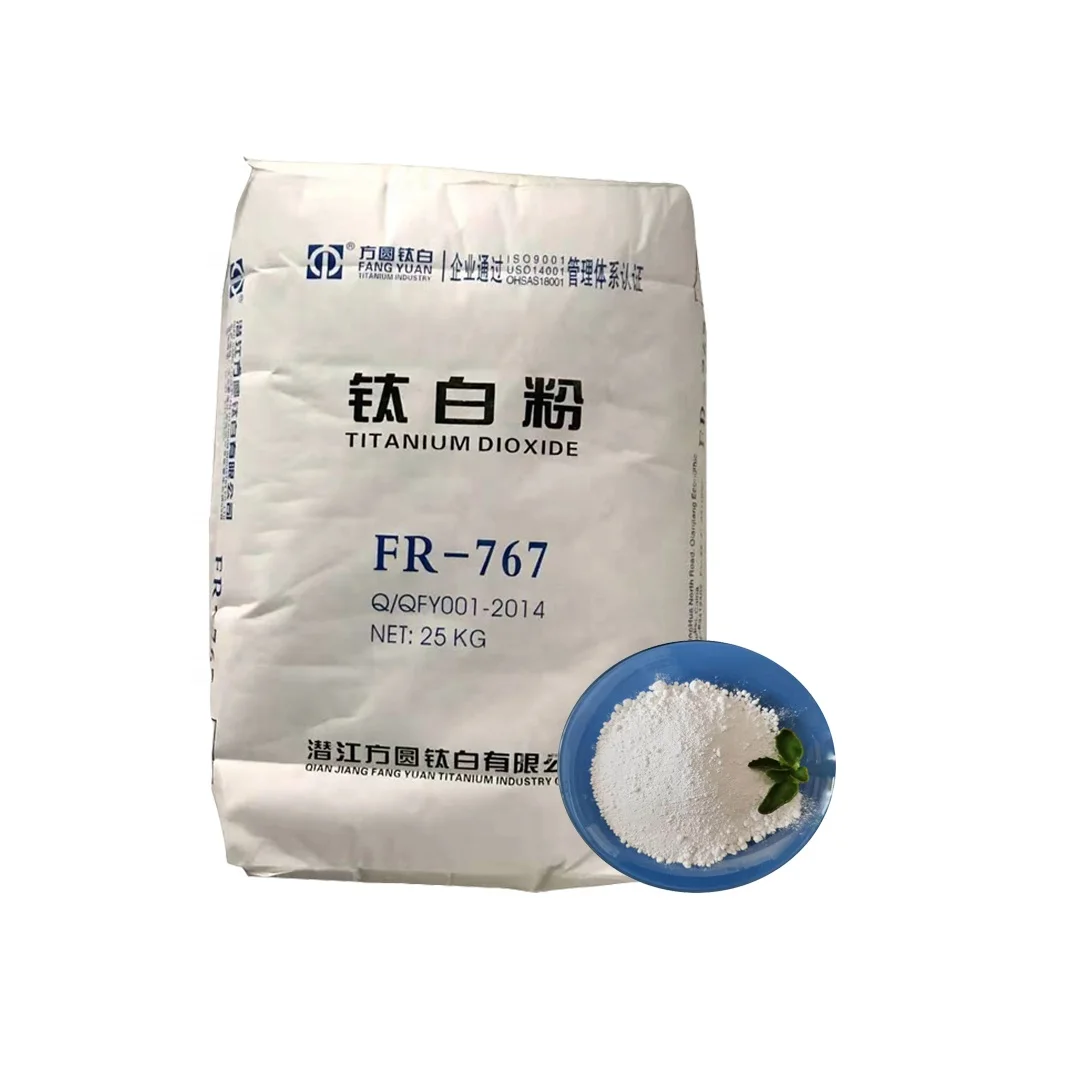 Chemical Material Fertilizer Rutile Titanium Dioxide R767 for Master Batch