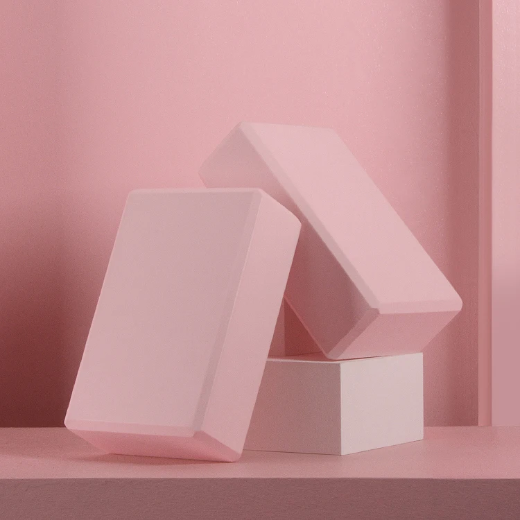 Аксессуары для баланса с принтом на заказ, эластичный блок для занятий йогой из вспененного этилвинилацетата