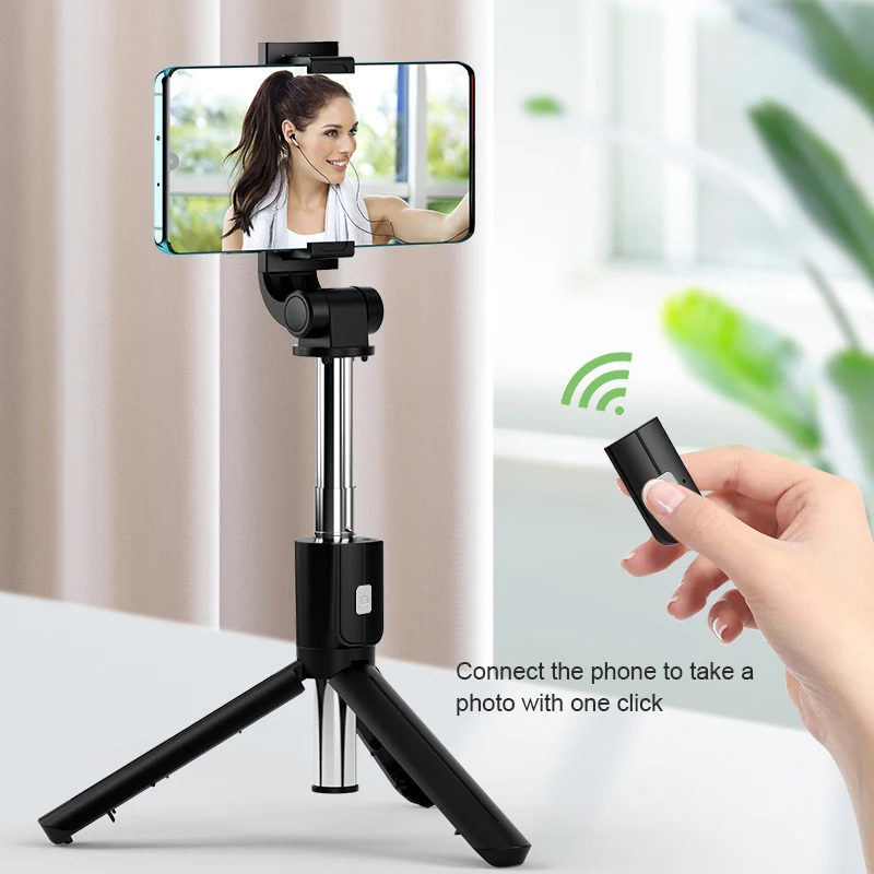 2023 Selfie Stick Tripod for Phone and Camera LIEKO Extendable Cell Phone Tripod Stand with Wireless Remote mobile Mini Tripod