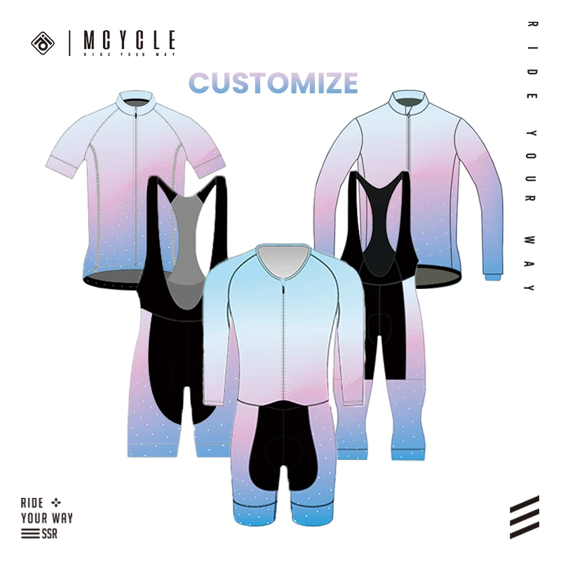 Mcycle Private Label Cycling Racing Team Custom Bike Clothing Triathlon Suit Jersey Maillot Ropa Ciclismo Jersey Cycling Suit