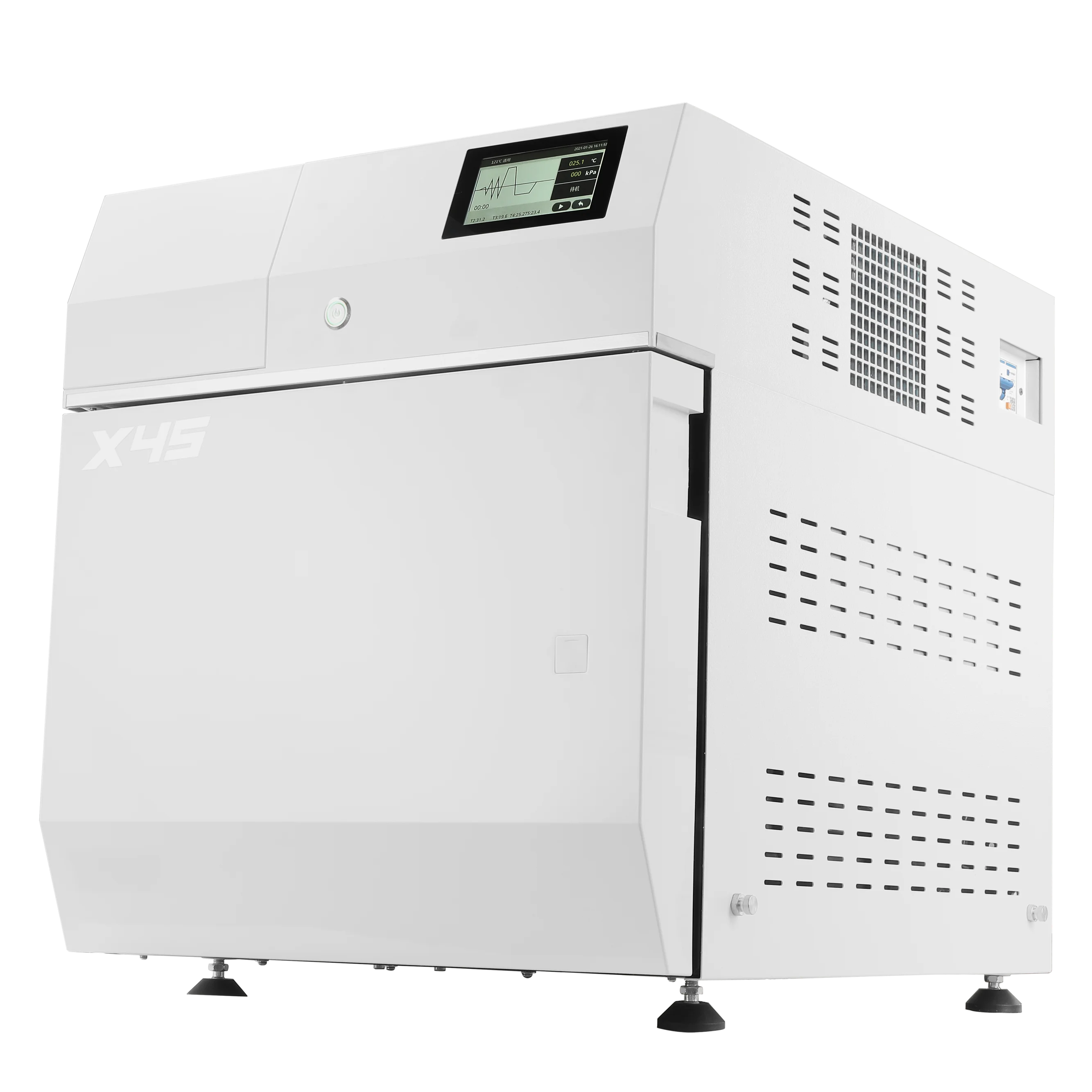 Cheap Low Price 45 Litres Table Top Ce Certificated Class B Autoclav Steril Dental Autoclave Sterilizer For Tattoo Studio