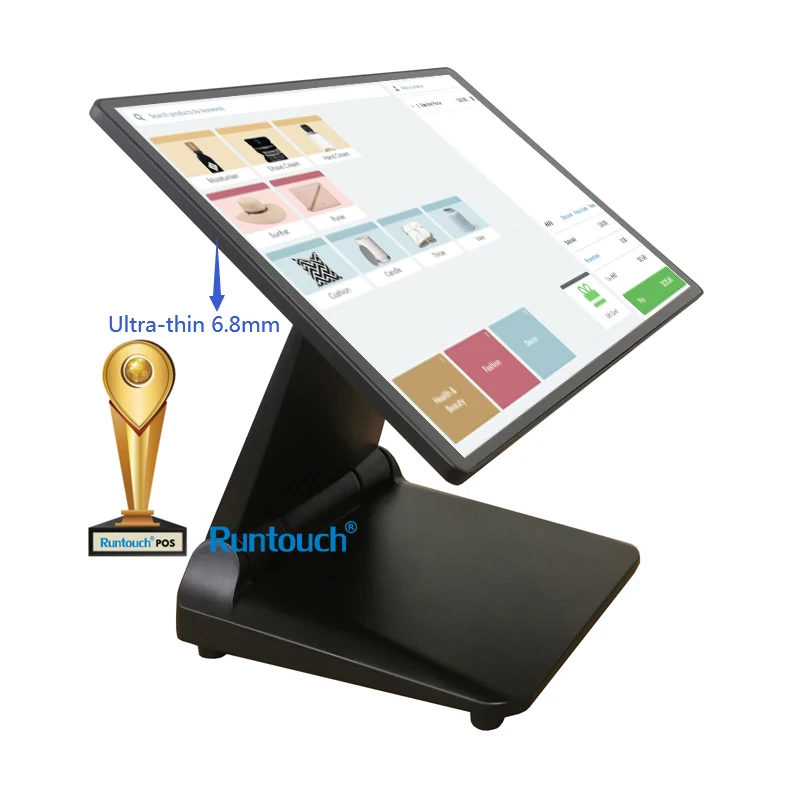 RunTouch RT3 15.6inch Wide Screen POS EPOS TPV PDV POS System (Point of sale) for Full Service Restaurant