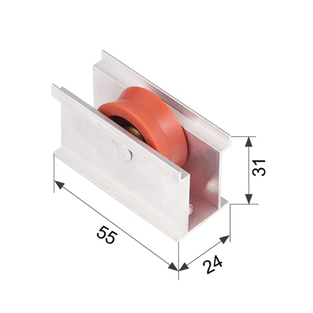 Door & Window Fittings Bearing Sliding Glass Window Pulley Wheel