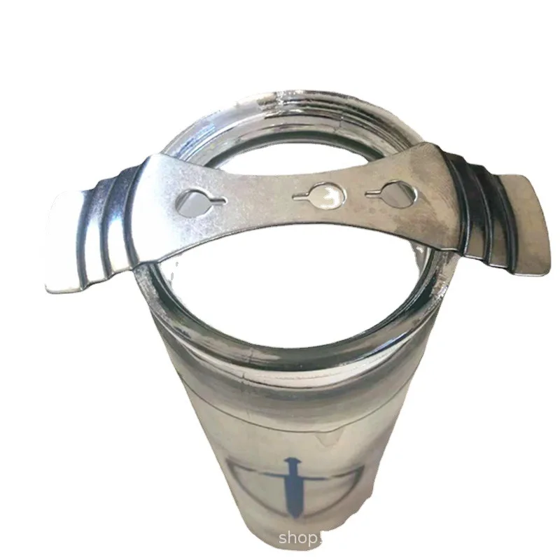 Luxury Scented Handmade Metal 2.5*10cm Three core Wax Core Bracket Making Tools Candle Diy Mold Accessories