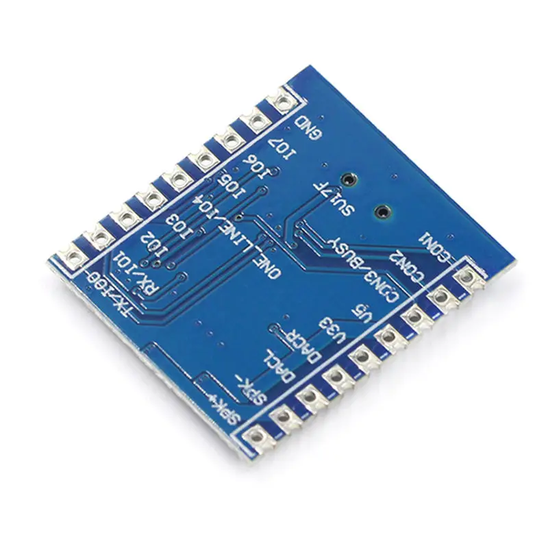 Voice playback module IO triggered serial port control USB download flash voice module DY-SV17F