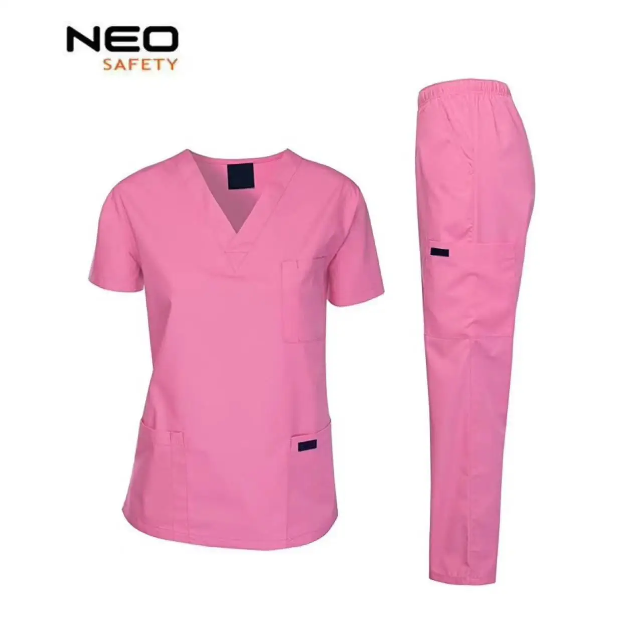 Customize Medical Scrubs Nursing Jogger Nurse Hospital Uniform Woman Top Scrub Suit Scrubs Uniforms Sets Fashionable