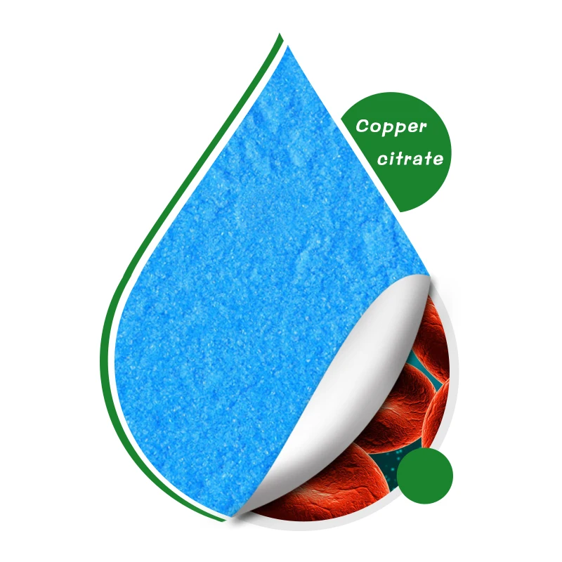 Manufacturer direct supply food grade copper citrate cas 10402-15-0 copper citrate free sample copper citrate