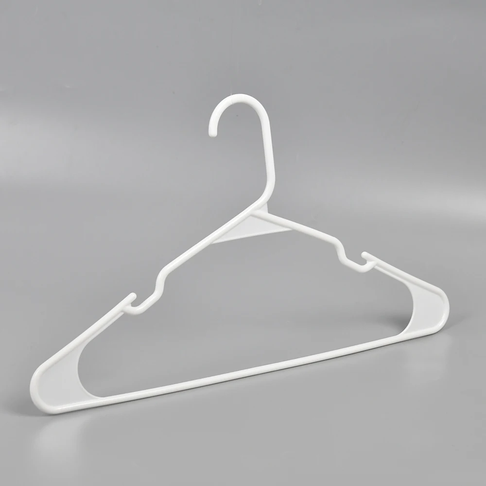 Wholesale Low Price Hangers Premium 50 Pack White Plastic Clothes Hangers