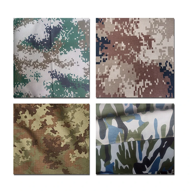 Digital forest camouflage fabric custom fire resistant camouflage fabric