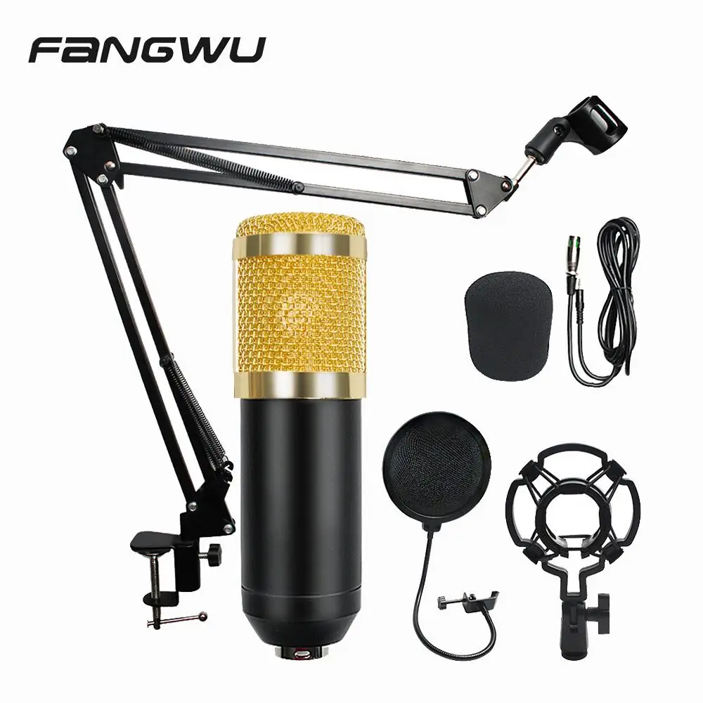 Professional Bm800 Gevo Bm 800 Condenser Microphone Studio