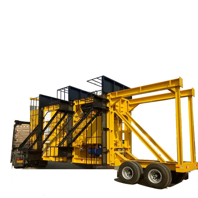Asphalt Road Equipment 80t/h Mobile Mini Asphalt Plant For Sale