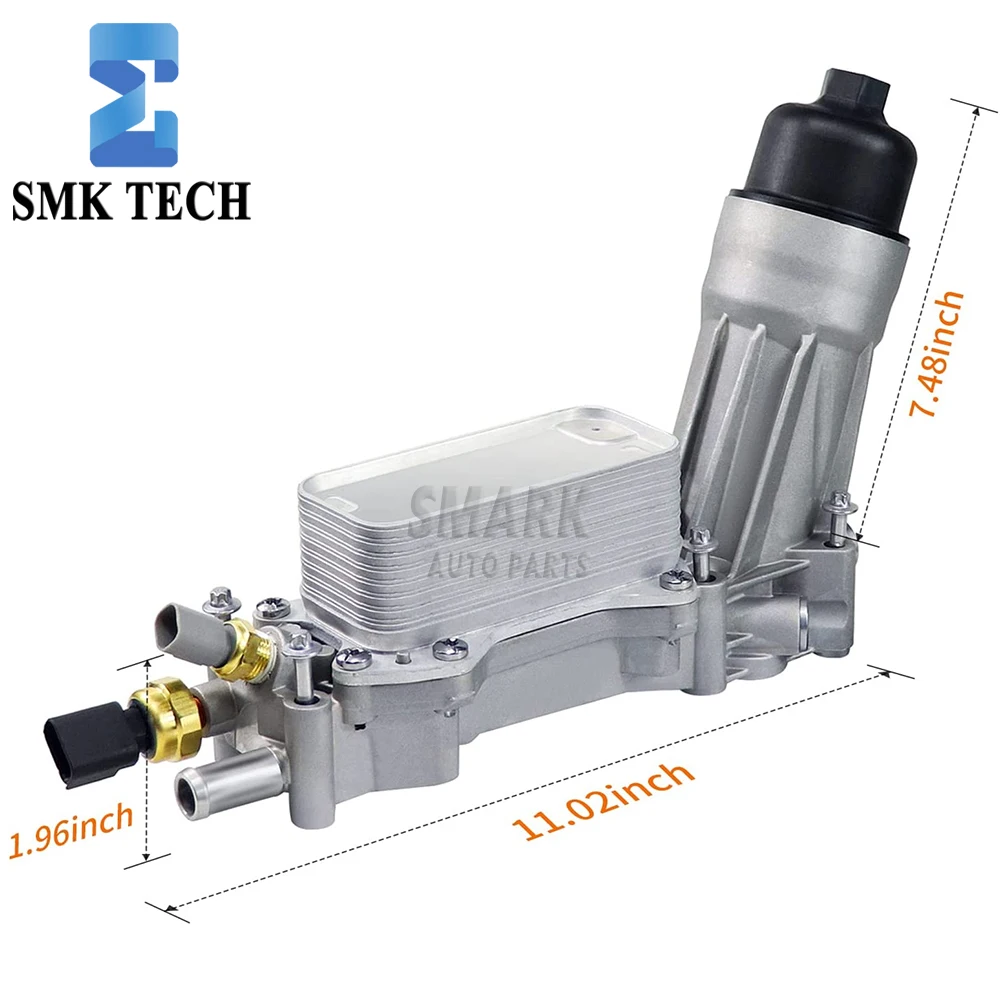 Корпус адаптера фильтра масляного радиатора двигателя для зарядного устройства Grand Chero-kee ProMaster 68105583AF 2011-2016 Chry-sler 200 300 Dod-ge