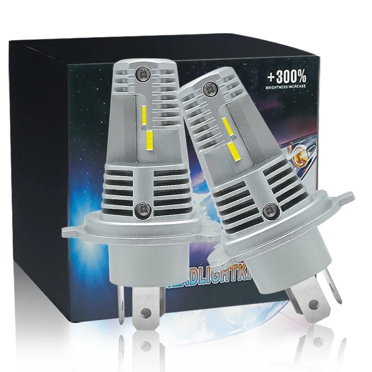 Wholesale M4 80W 24000LM spot beam white light headlight bulb led kit h4 led headlights car h4