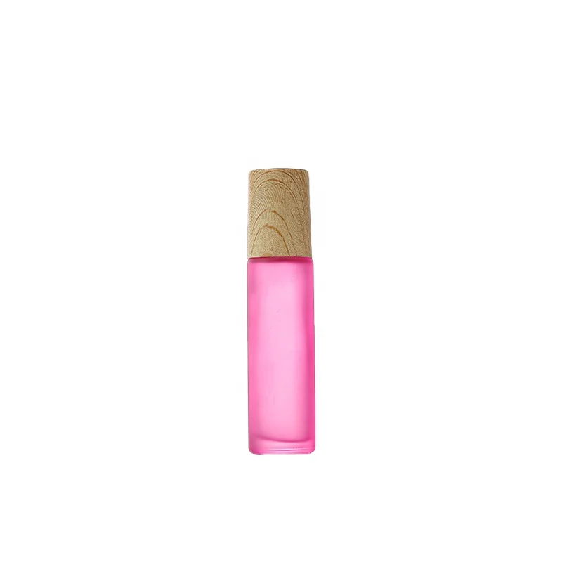10 ml Frosted Travel Roll on Refillable Empty Perfume Glass Bottle Essential oil Pocket Perfume glass for Aromatherapy
