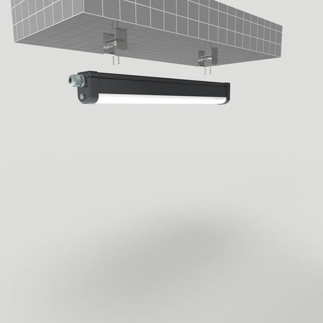  Водонепроницаемая Светодиодная трубчатая Тройная лампа ip65 36 Вт 4 фута ip66 для холодного хранения водонепроницаемое линейное