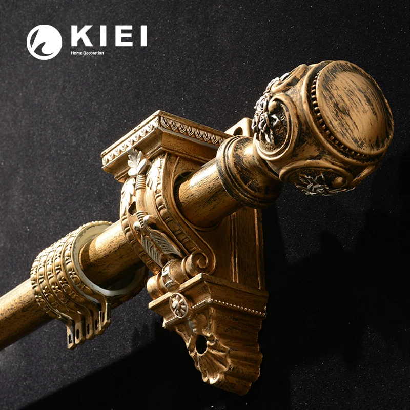 KYOK 2024 Wooden Curtain Rod 35mm