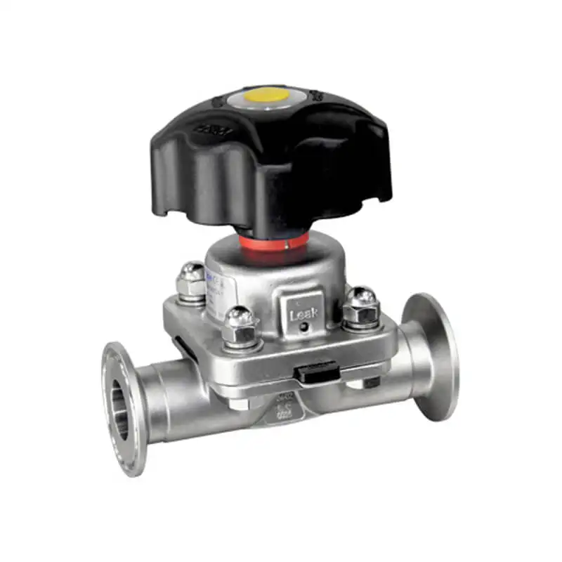 Sanitary Stainless Steel Tri-Clamp Valve Diaphragm Valve