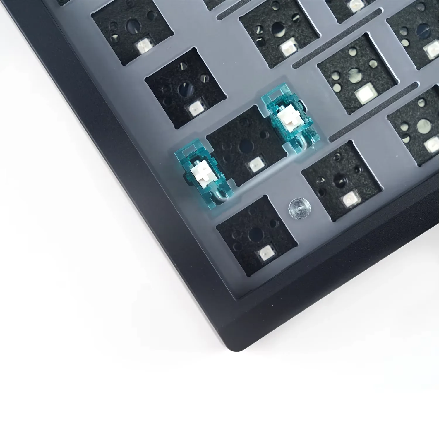 ZUOYA GMK87 TKL Mechanical Keyboard Kit/Barebones 80% Hot-Swap 3Mode RGB Custom Gasket Mounted TFT LCD Screen&Diy Knob