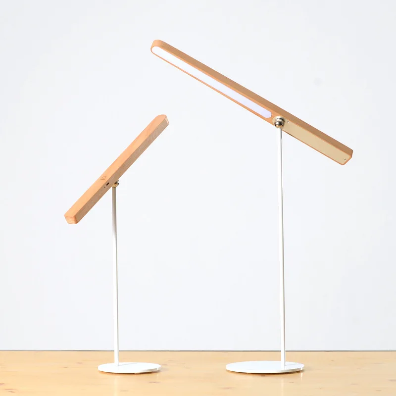 Flexible LED Reading Lamp Dual Light Source Reading Light Flexible Swing Arm Long  Desk lamp Home Office