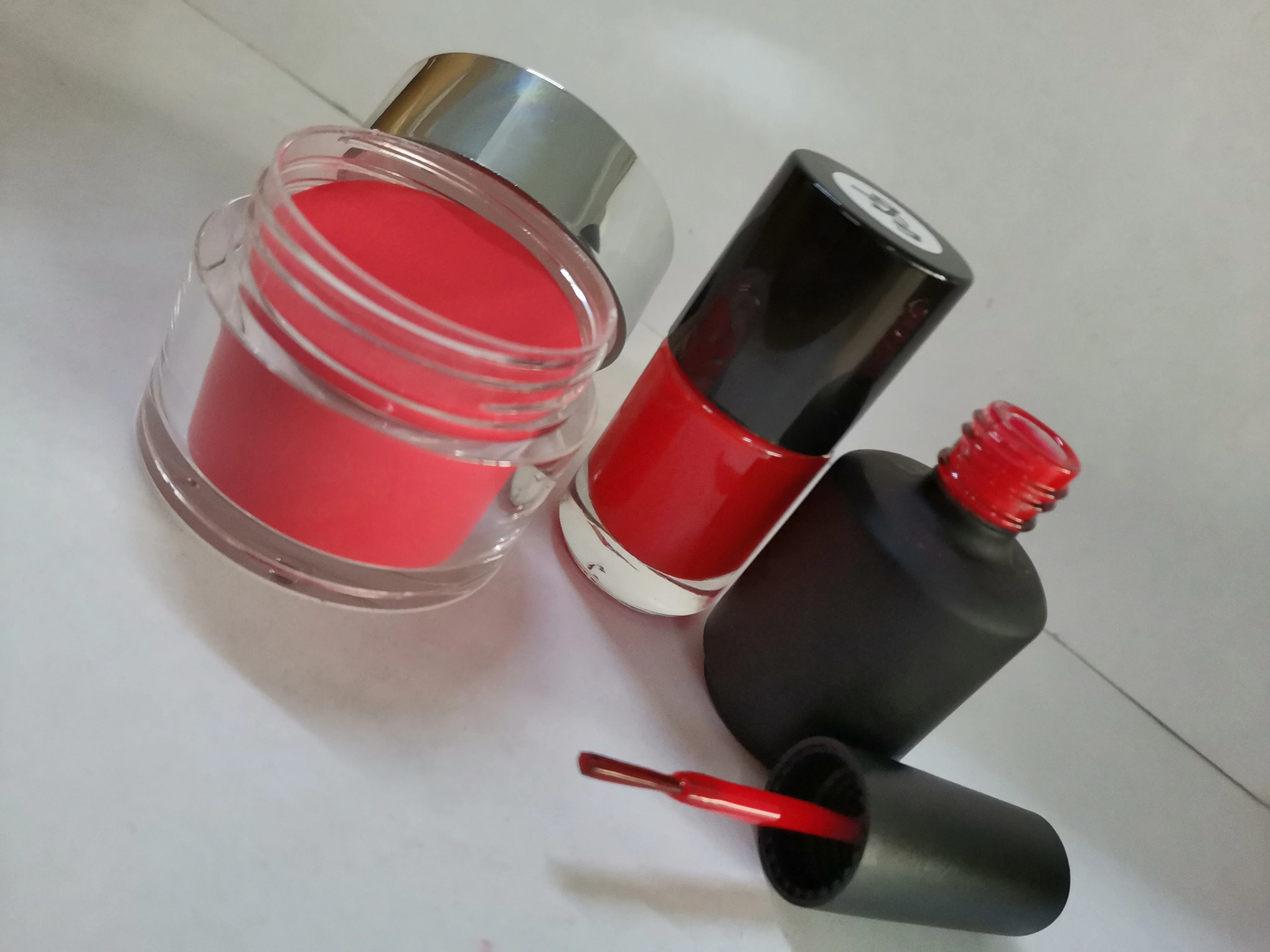 One Step Gel Nail Polish for 3 In 1 Gel Nail Polish Powder Color Matching 15ml Bottle with Your Logo
