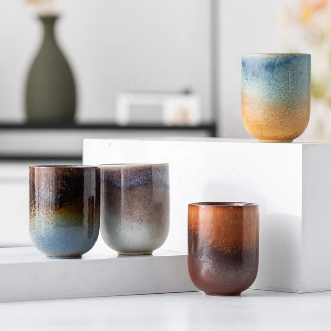 Wedding Gift Set Home Decor Nordic Modern Ceramic Candle Concrete Jar Christmas Candle Jars for Making Candles